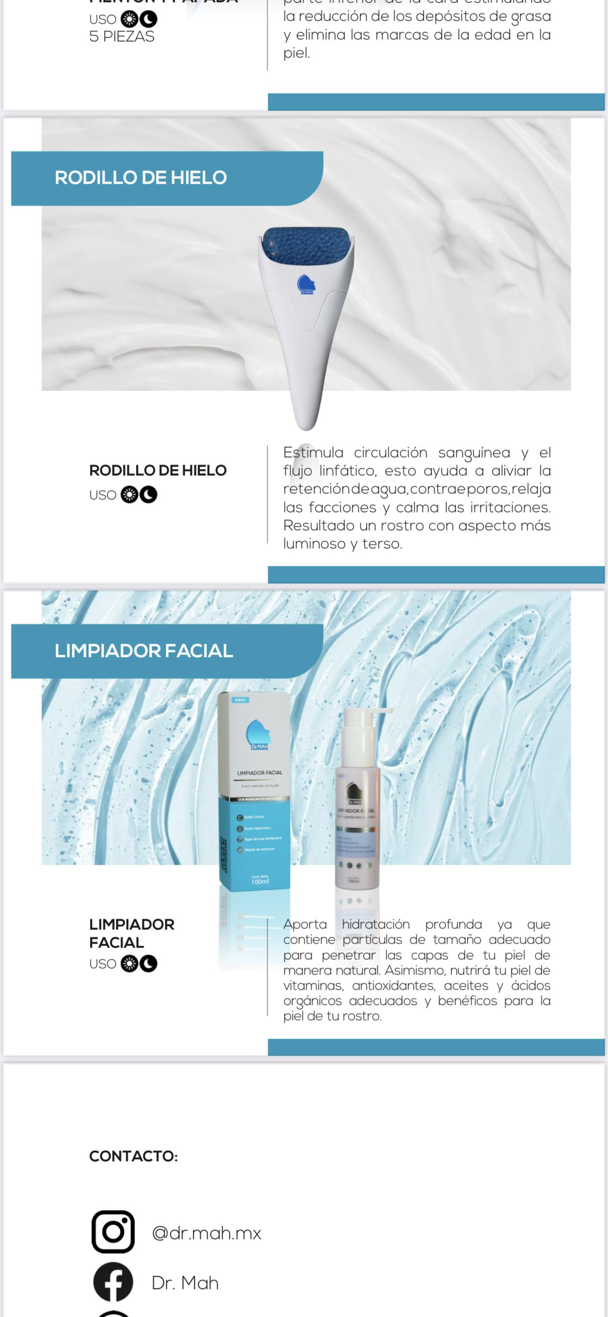 Limpiador Facial Dr.Mah