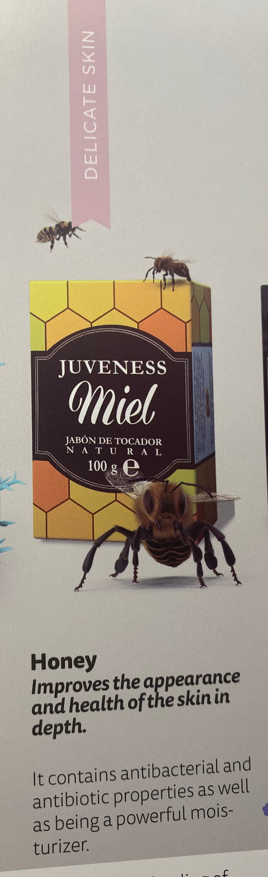 Juveness Soap Honey Jabon de Miel