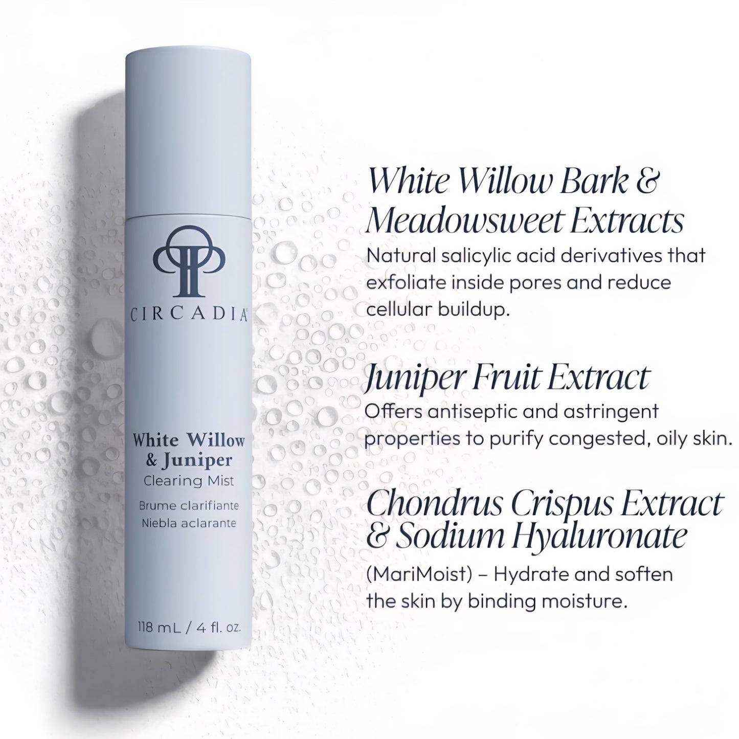 White Willow & Juniper Clearing Mist Circadia