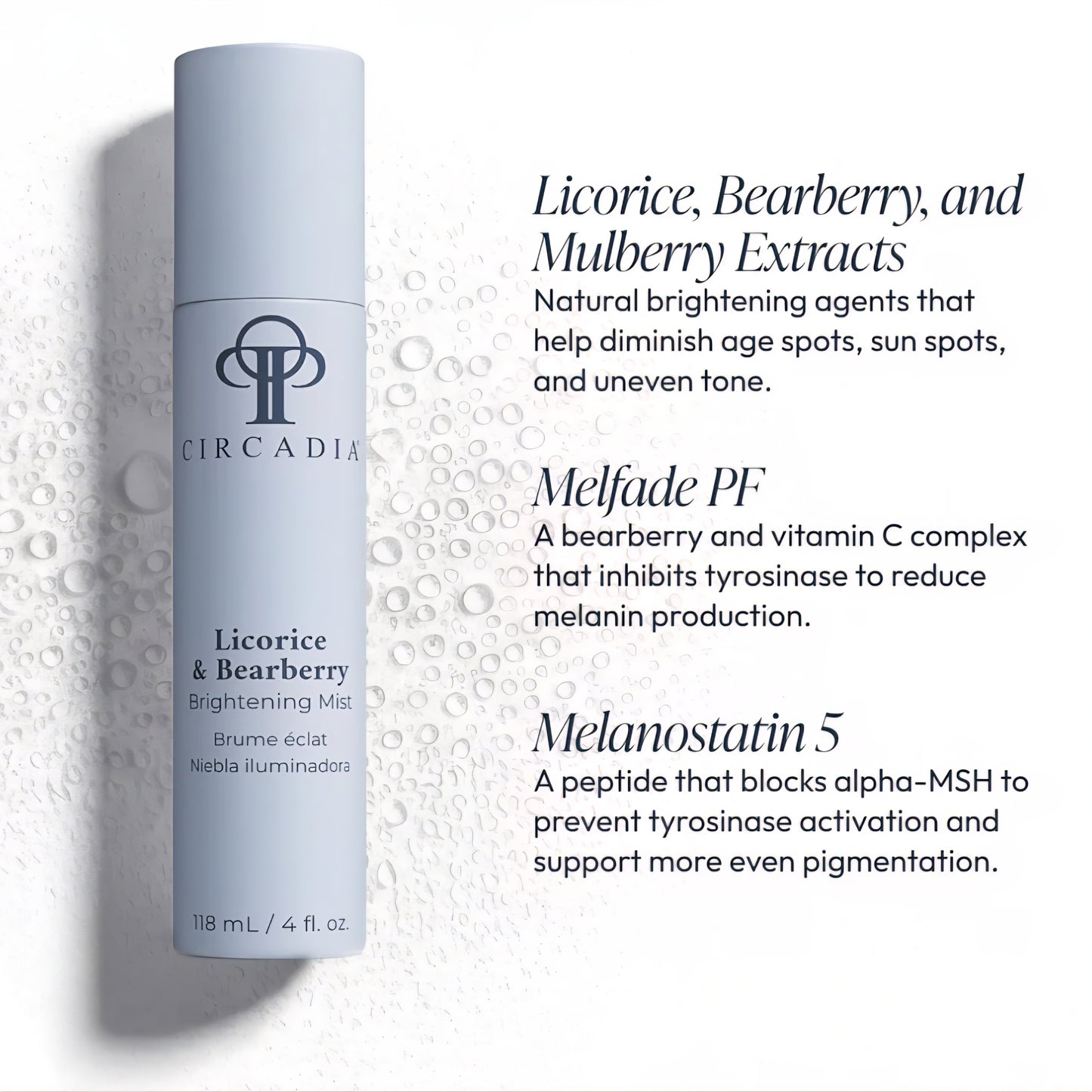 Circadia Licorice & Bearberry Brightening Mist